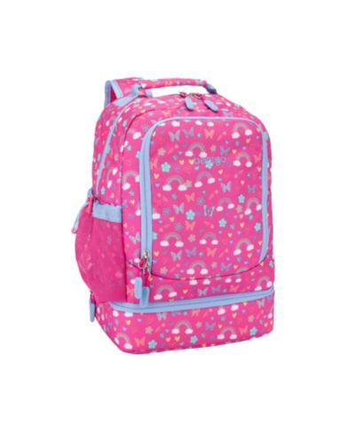 Bentgo Kids Prints 2-In-1 Backpack and Insulated Lunch Bag - Rainbows