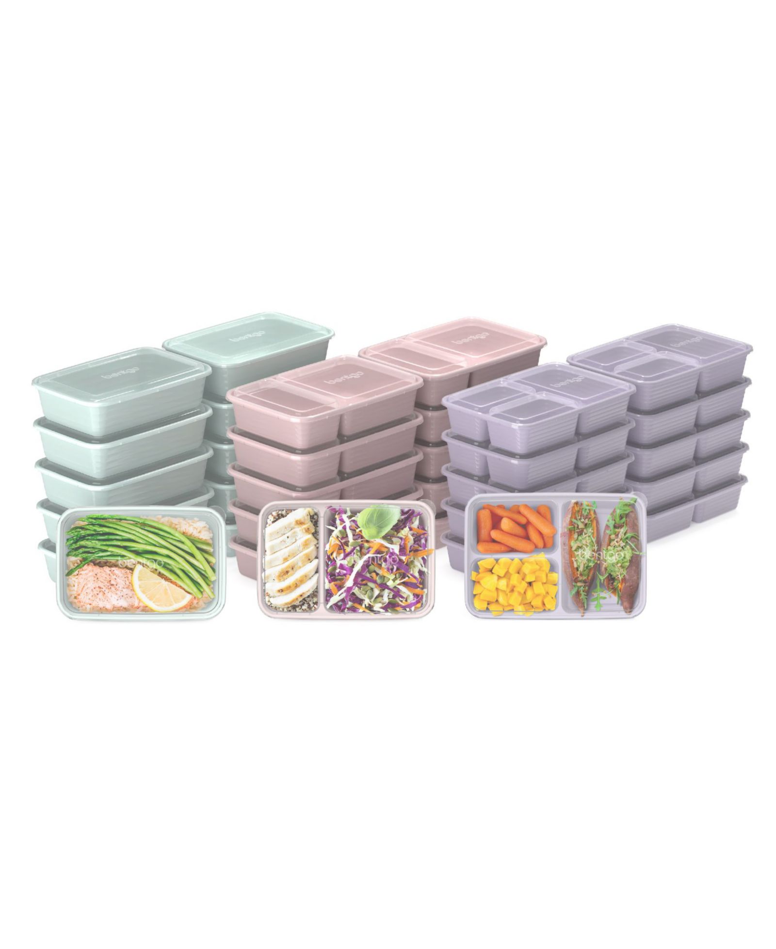 Набор для приготовления пищи Bentgo Prep Meal Prep Kit Gleam Metallic, 60 шт