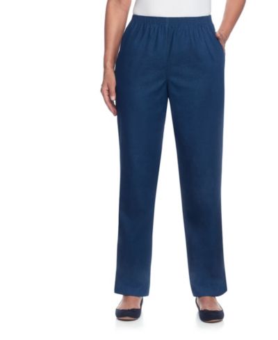 Джинсы Alfred Dunner Classics Pull-On в размерах Petite и Petite Short