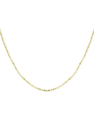 Giani Bernini Цепочка-ожерелье Dot & Dash Link 18" в 18k Gold-Plated Sterling Silver
