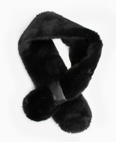 Женский шарф Marcus Adler Faux Fur Pull-Through Collar