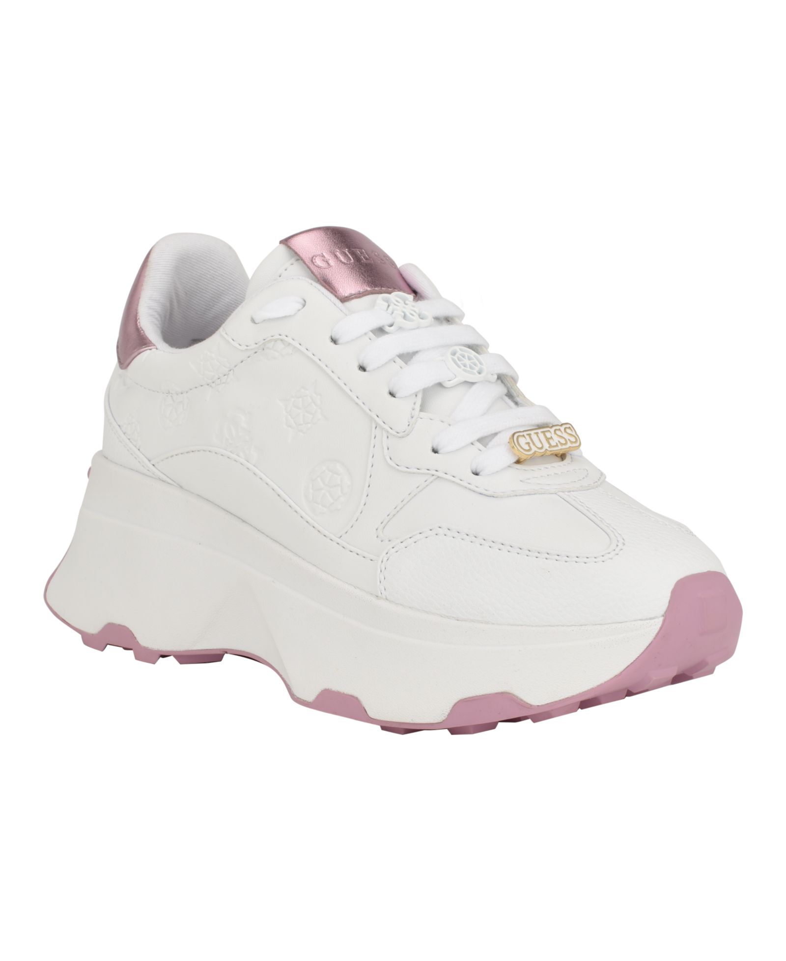 GUESS Women's Calebb Chunky Platform Fashion Sneakers