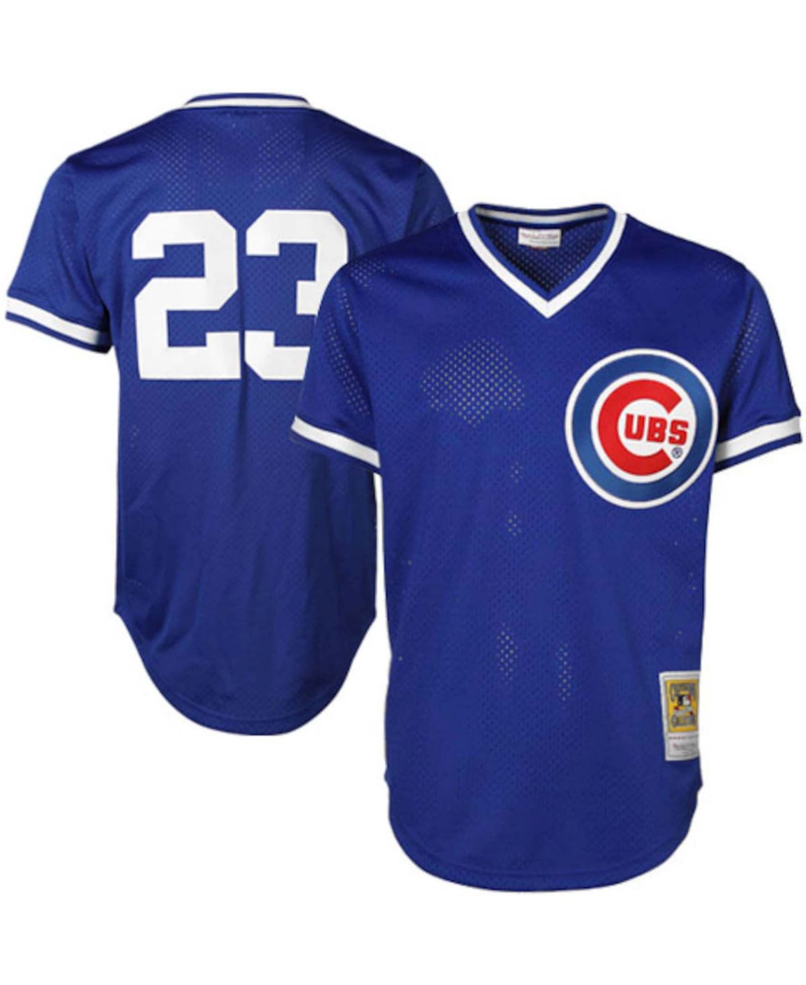 Мужская джерси Mitchell & Ness Ryne Sandberg Chicago Cubs Authentic Collection