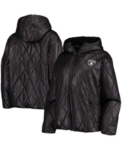 Женская куртка-пуховик MSX by Michael Strahan Las Vegas Raiders Charlotte Full-Zip Black