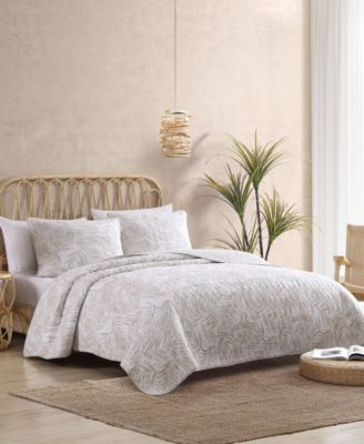 Двусторонний хлопковый комплект из 3 предметов Tommy Bahama Home Palmday, King
