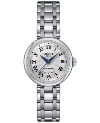 Tissot Женские часы Bellissima из нержавеющей стали с браслетом, 29mm