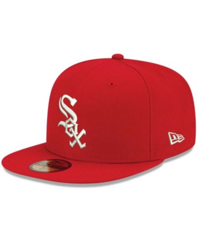 Мужская кепка New Era 59FIFTY White Chicago White Sox Logo
