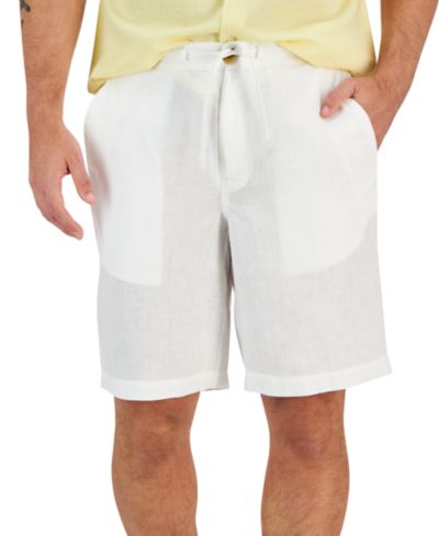 Мужские шорты Club Room 100% Linen Drawstring