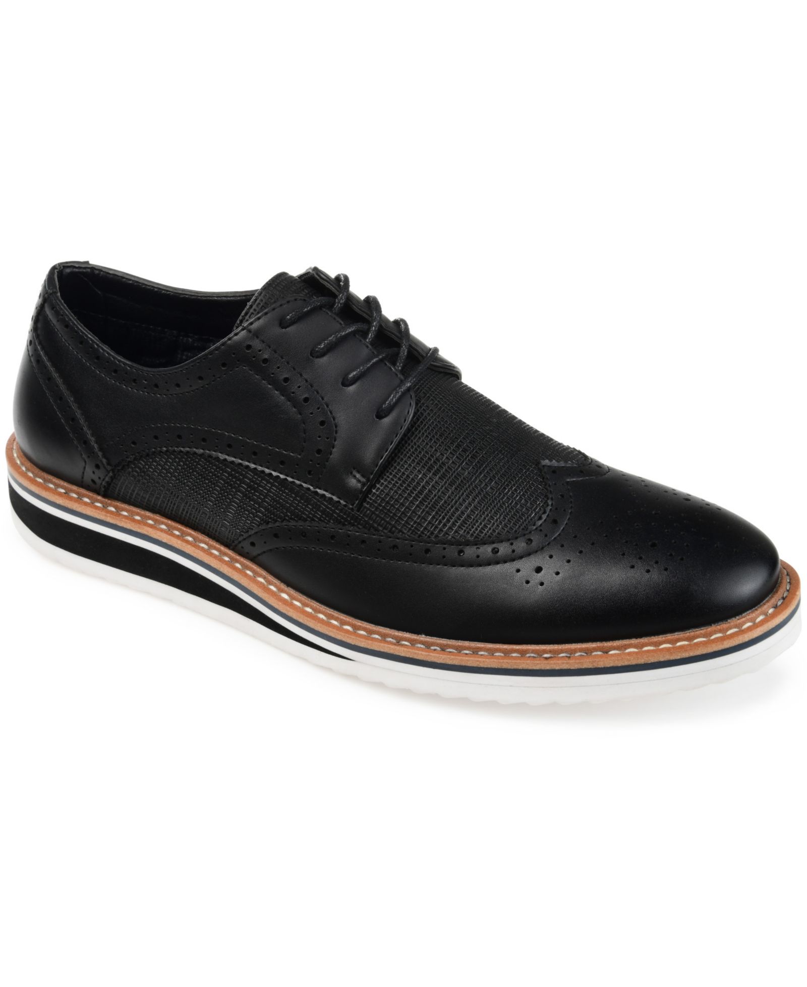 Vance Co. Мужские туфли Derby Warrick Wingtip