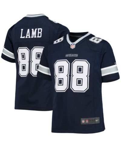 Big Kids Ceedee Lamb Navy Dallas Cowboys Game Jersey
