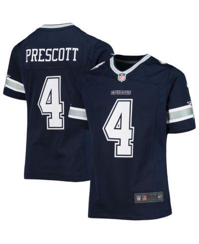 Детская джерси Nike Navy Dak Prescott Dallas Cowboys Team Game