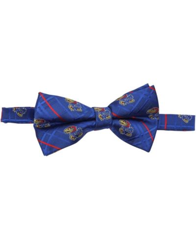 мужской галстук-бабочка Eagles Wings Blue Kansas Jayhawks Oxford