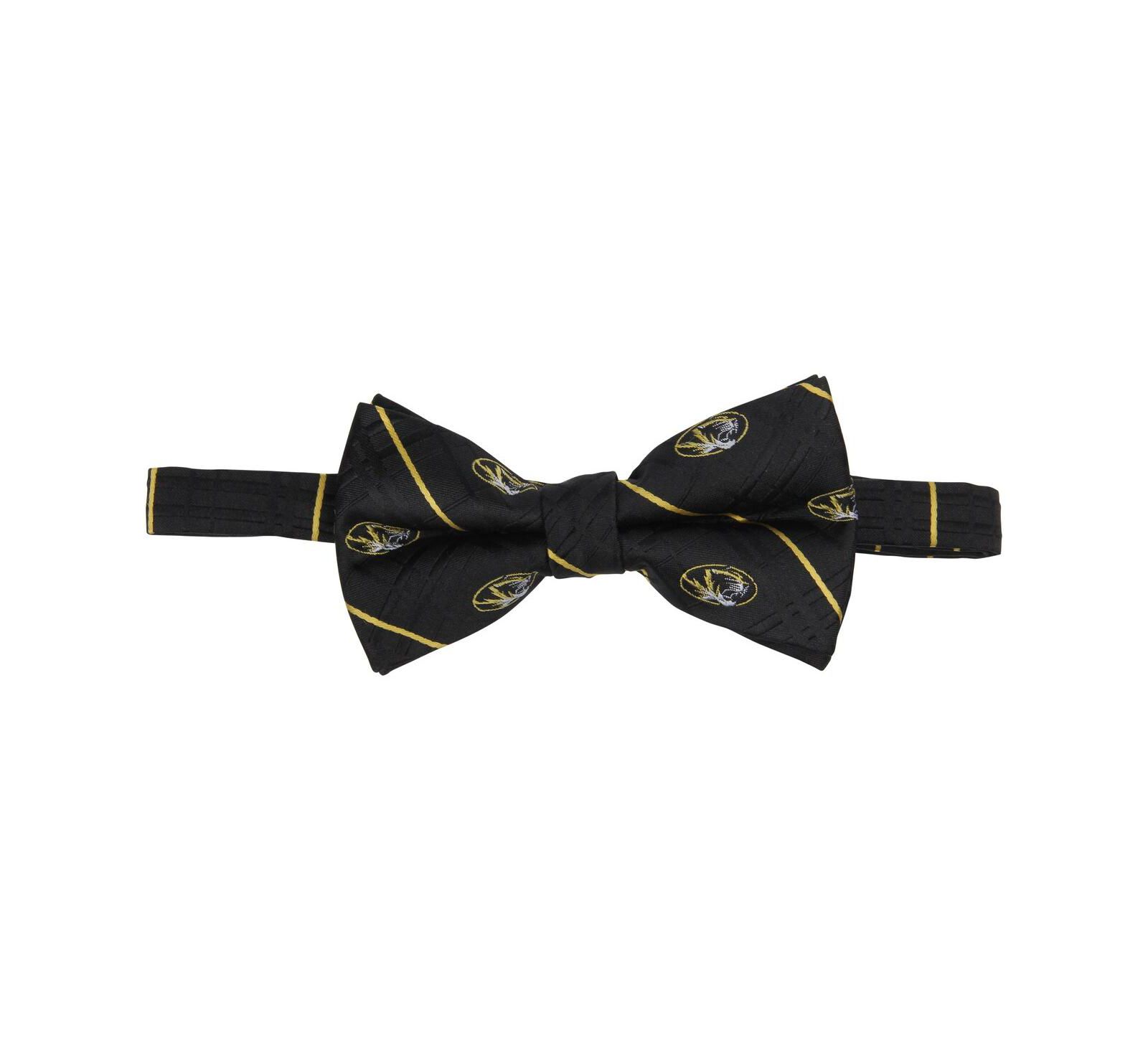 Men's Black Missouri Tigers Oxford Bow Tie