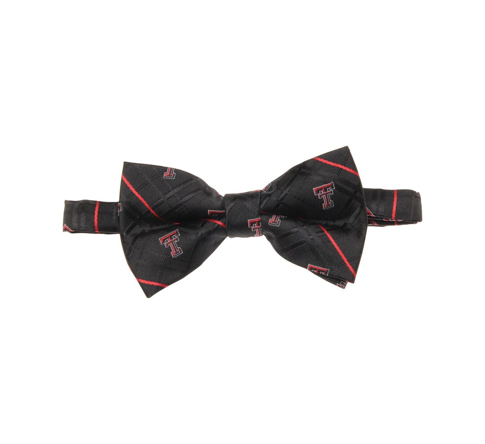 Men's Black Texas Tech Red Raiders Oxford Bow Tie