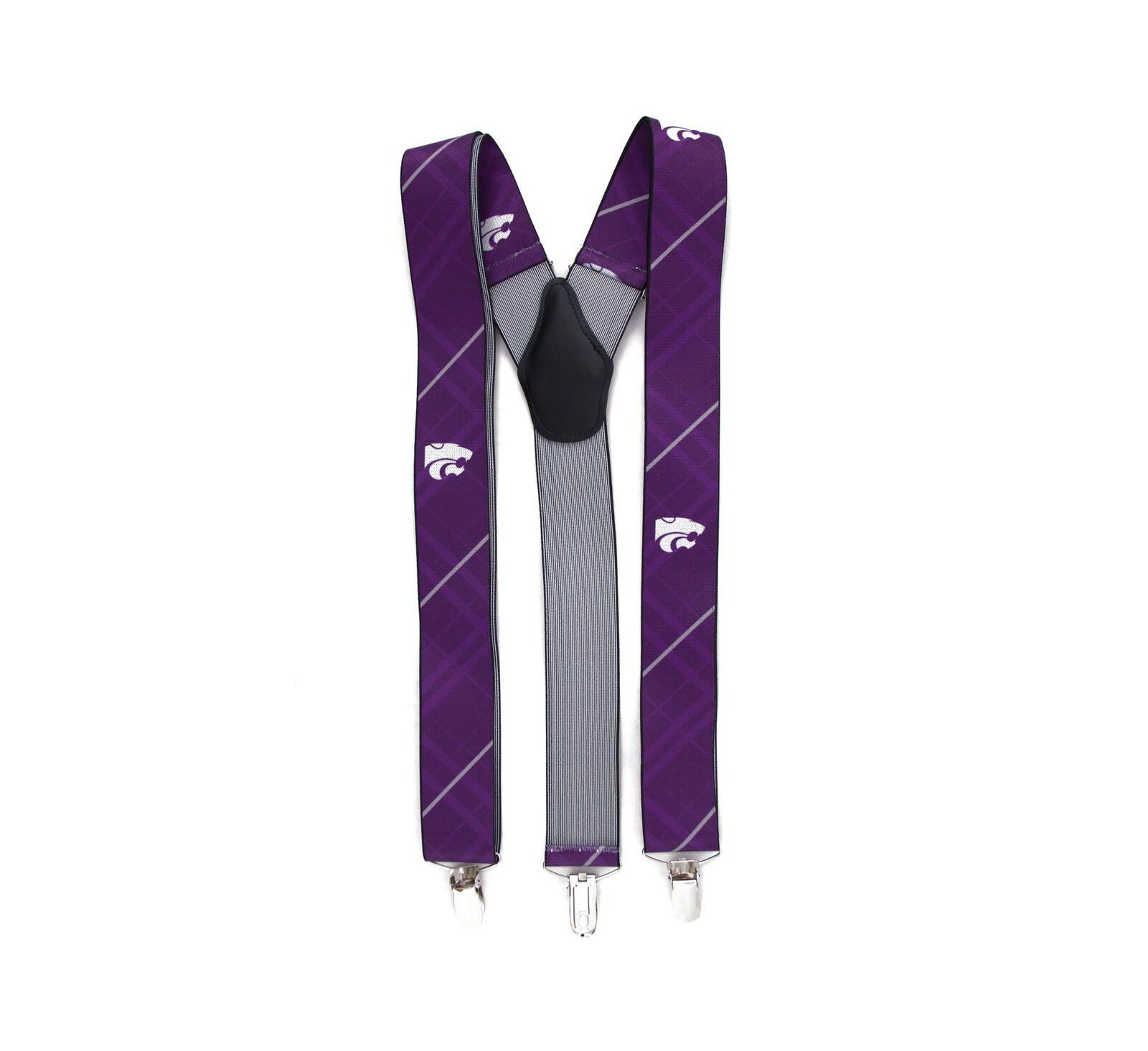 Men's Purple Kansas State Wildcats Suspenders