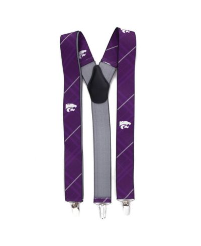Eagles Wings Мужские подтяжки, фиолетовые, Kansas State Wildcats