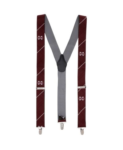 Мужские подтяжки E-Wings бордового цвета Mississippi State Bulldogs