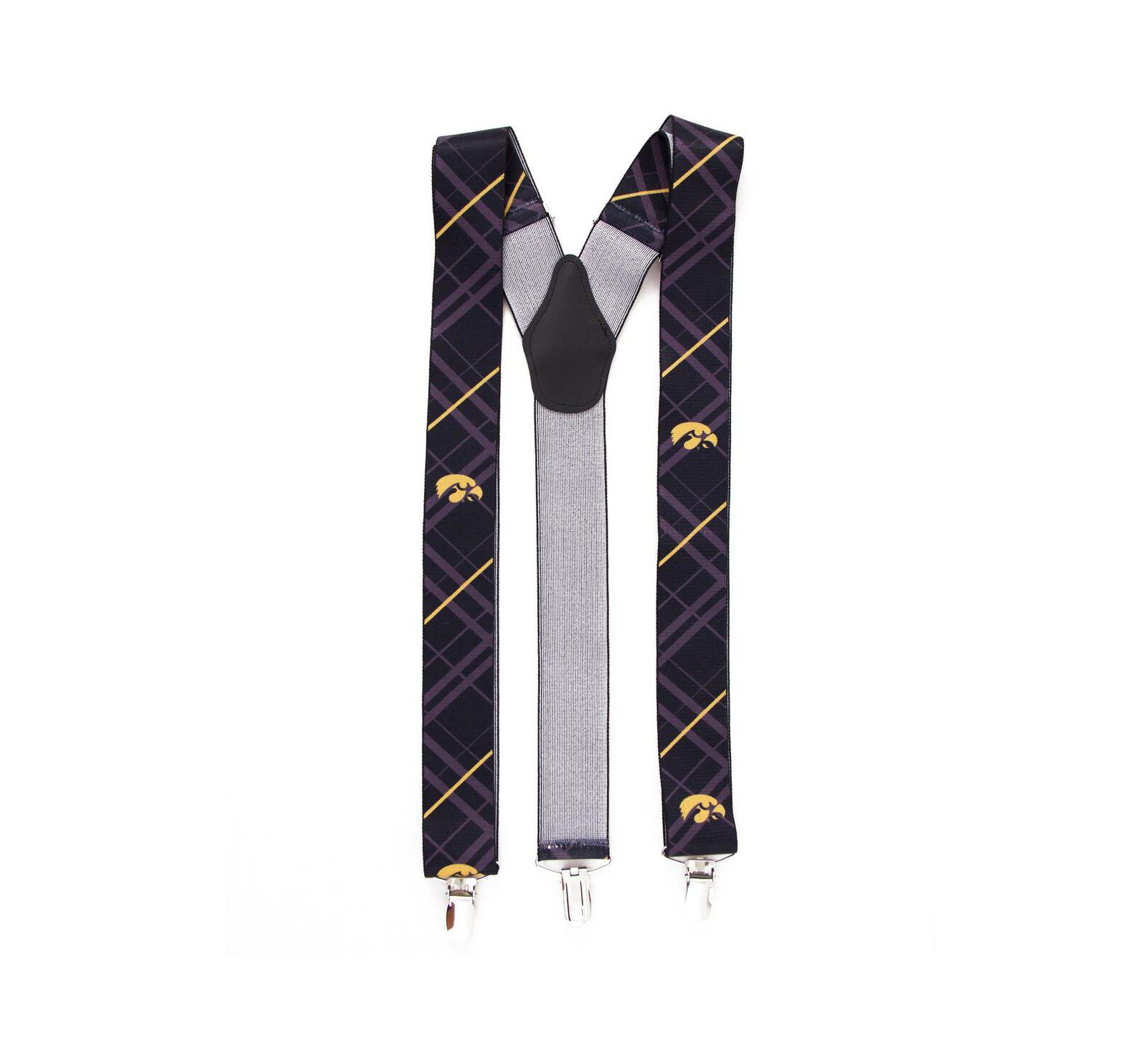 Men's Black Iowa Hawkeyes Suspenders
