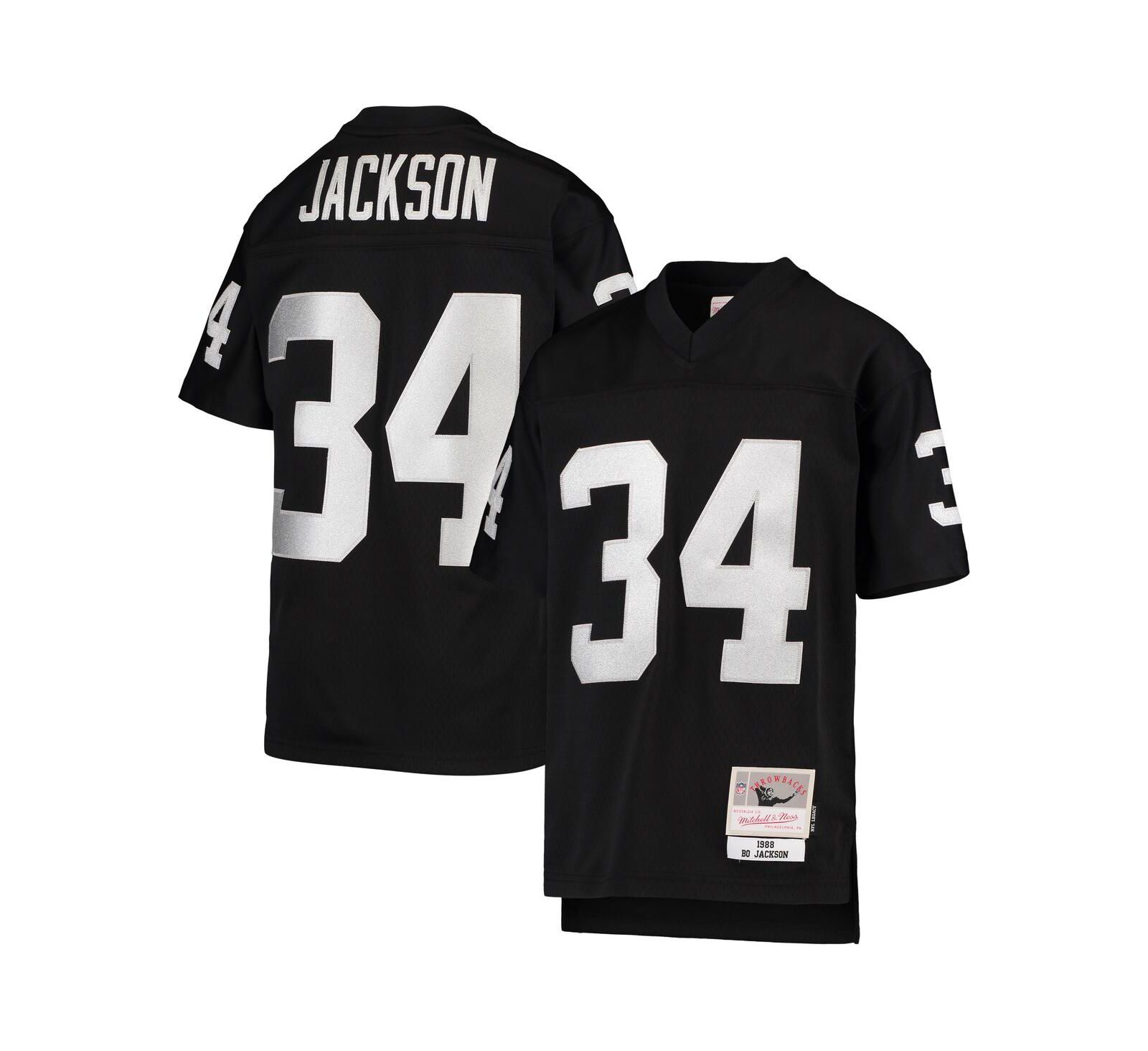 Джерси Mitchell & Ness Bo Jackson Las Vegas Raiders 1988 Legacy, Детская