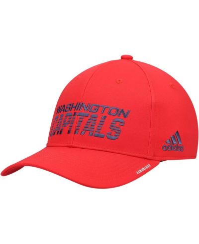 Мужская кепка adidas Washington Capitals 2021 AEROREDY Flex