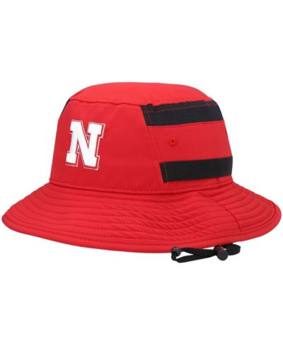 Мужская алая панама adidas Nebraska Huskers 2021 Sideline AEROREADY