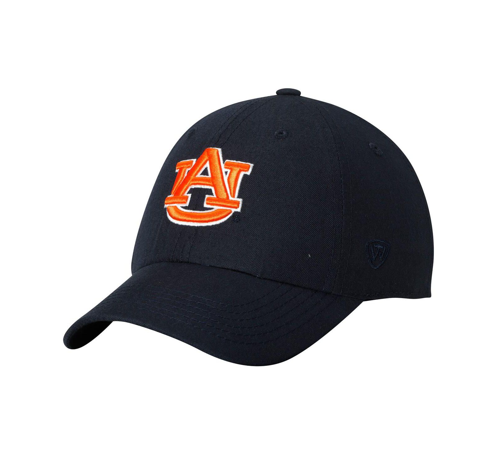 Men's Navy Auburn Tigers Primary Logo Staple Adjustable Hat