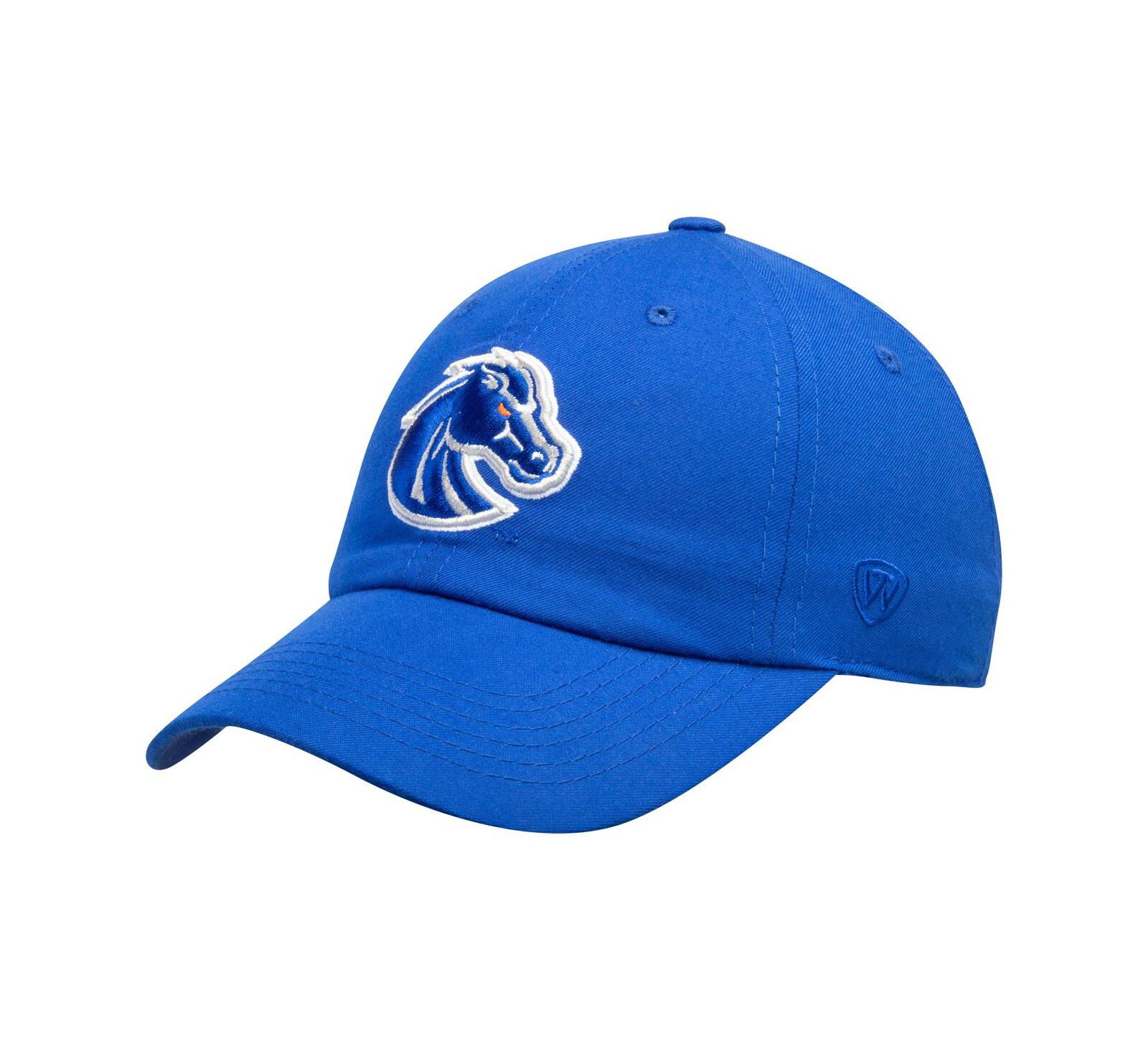 Мужская кепка Top of the World Royal Boise State Broncos Primary Logo Staple Adjustable