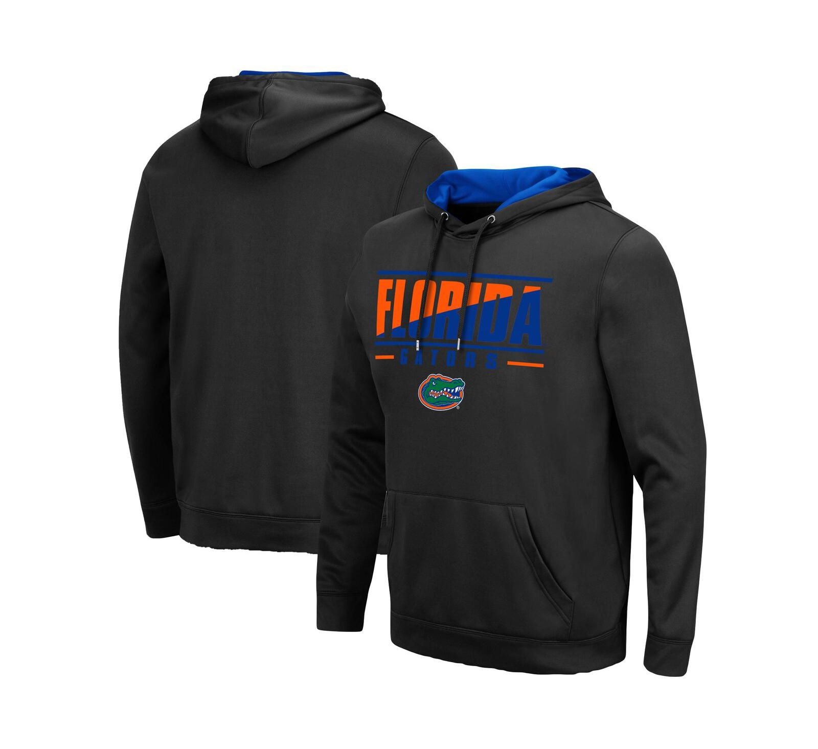 Colosseum Men's Florida Gators Slash Stack 2.0 Pullover Hoodie