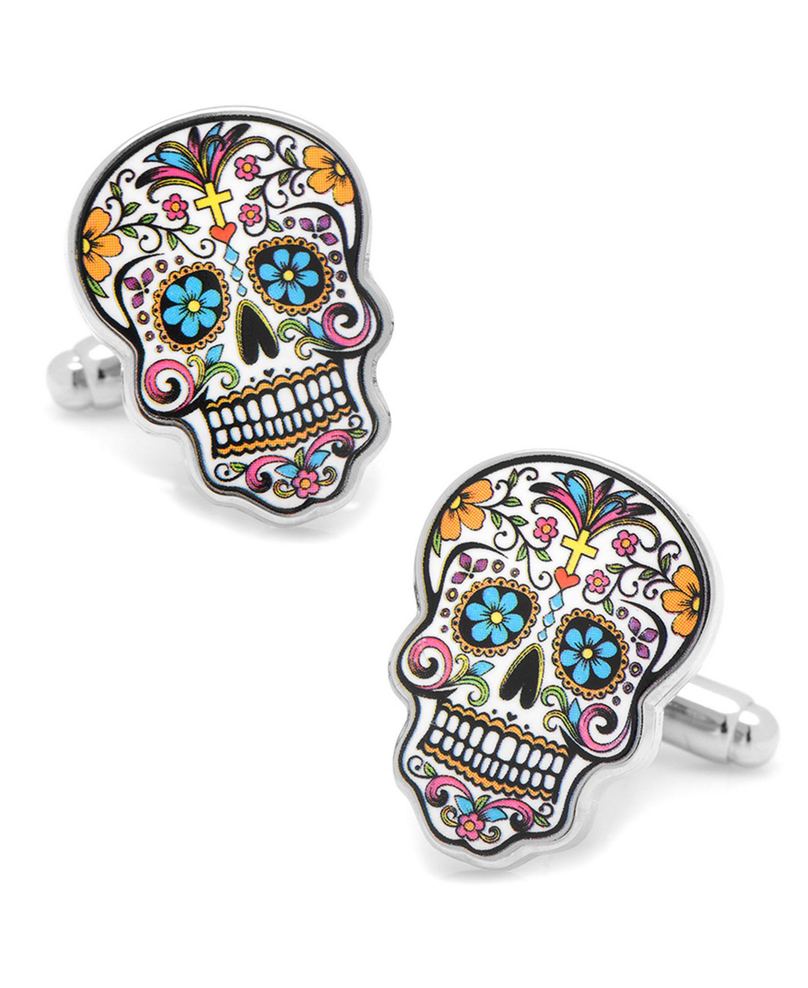 Запонки Cufflinks Inc. Day of the Dead Skull
