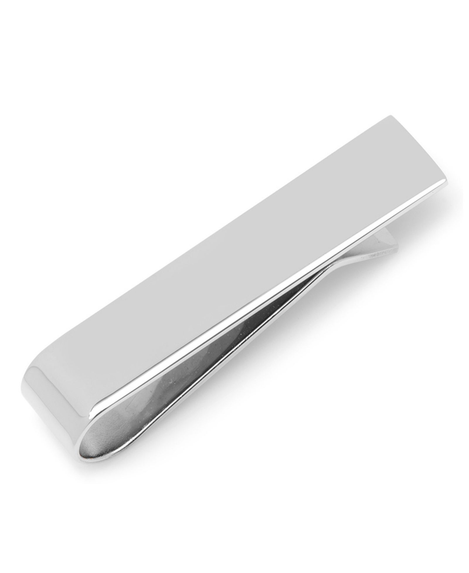 Зажим для галстука Cufflinks Inc. Ox and Bull Trading Co. Short Stainless Steel Engravable Tie Bar