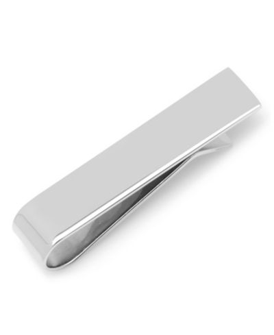 Зажим для галстука Cufflinks Inc. Ox and Bull Trading Co. Short Stainless Steel Engravable Tie Bar
