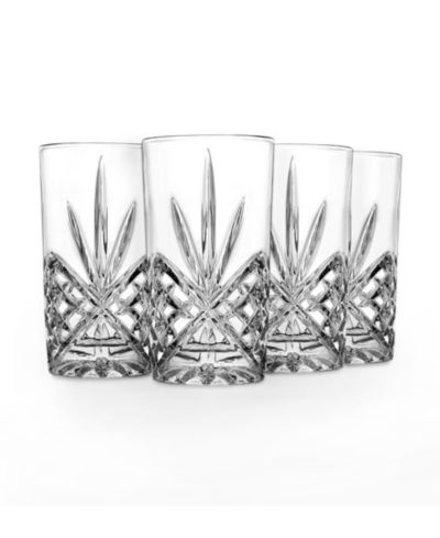 Godinger Dublin Crystal набор бокалов для хайбола, 4 шт.