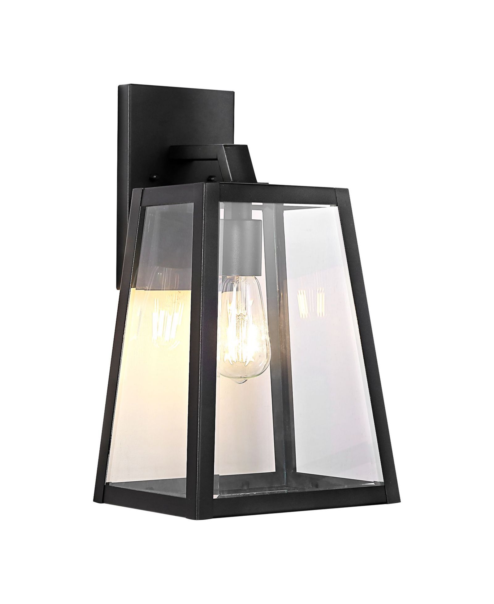 Jonathan Y Современный индустриальный уличный фонарь LED Angled