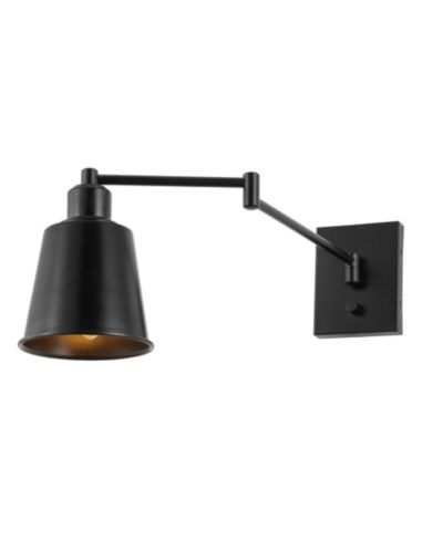 Настенный светильник Cary Iron Contemporary Swing Arm Wall Light