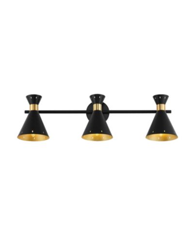Elroy 3-Light Iron Retro Contemporary LED Track Light