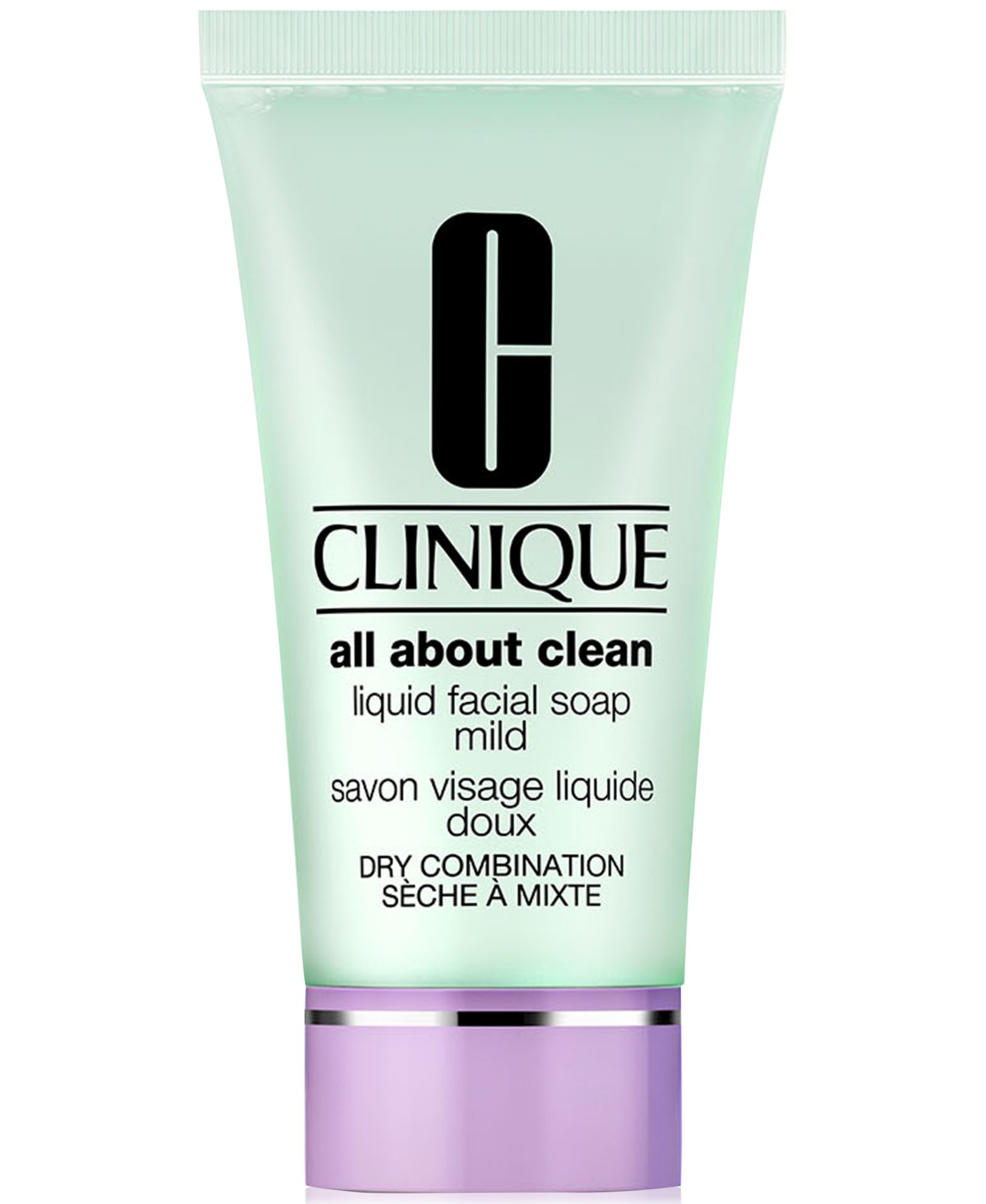 Clinique All About Clean Liquid Facial Soap Cleanser Mild Mini