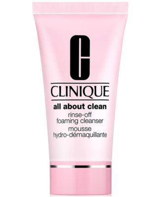 Clinique мини очищающая пенка для лица с эффектом смывания, 1 унция