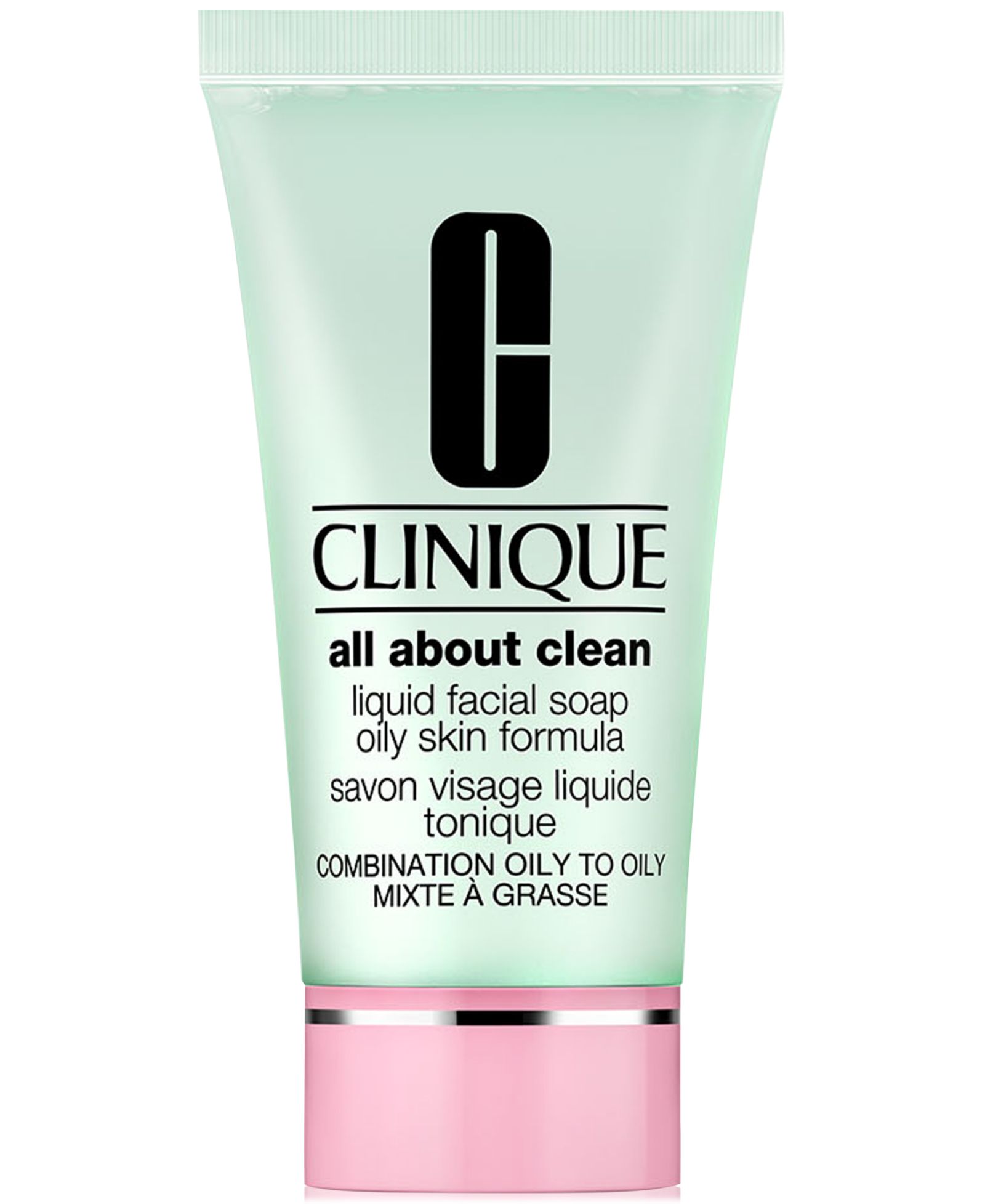 Clinique All About Clean жидкое средство для умывания, для жирной кожи, мини