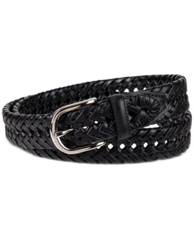 Мужской плетеный ремень Club Room Hand-Laced
