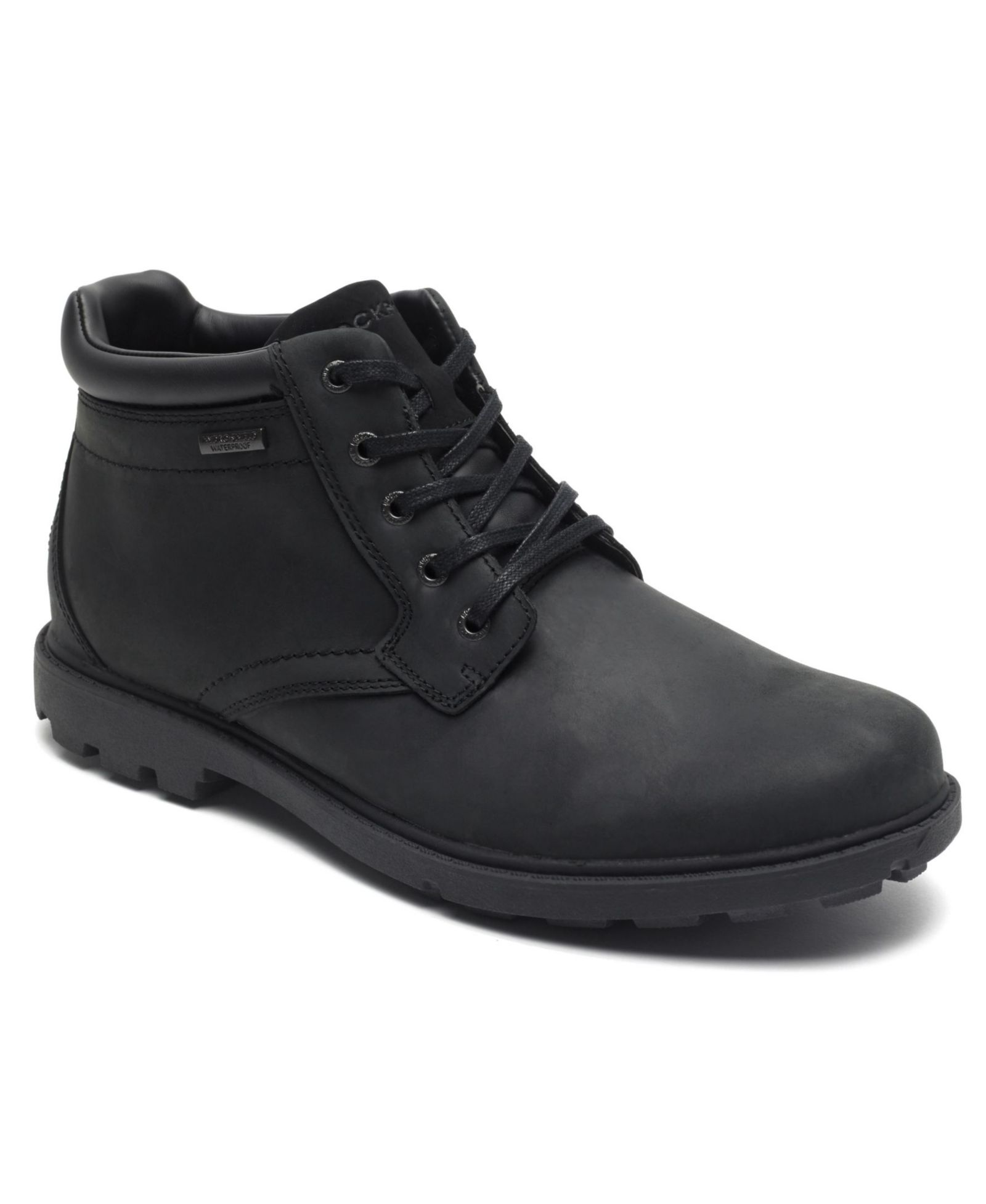 Rockport Men's Storm Surge Plain Toe Water & Slip-Resistant Boots