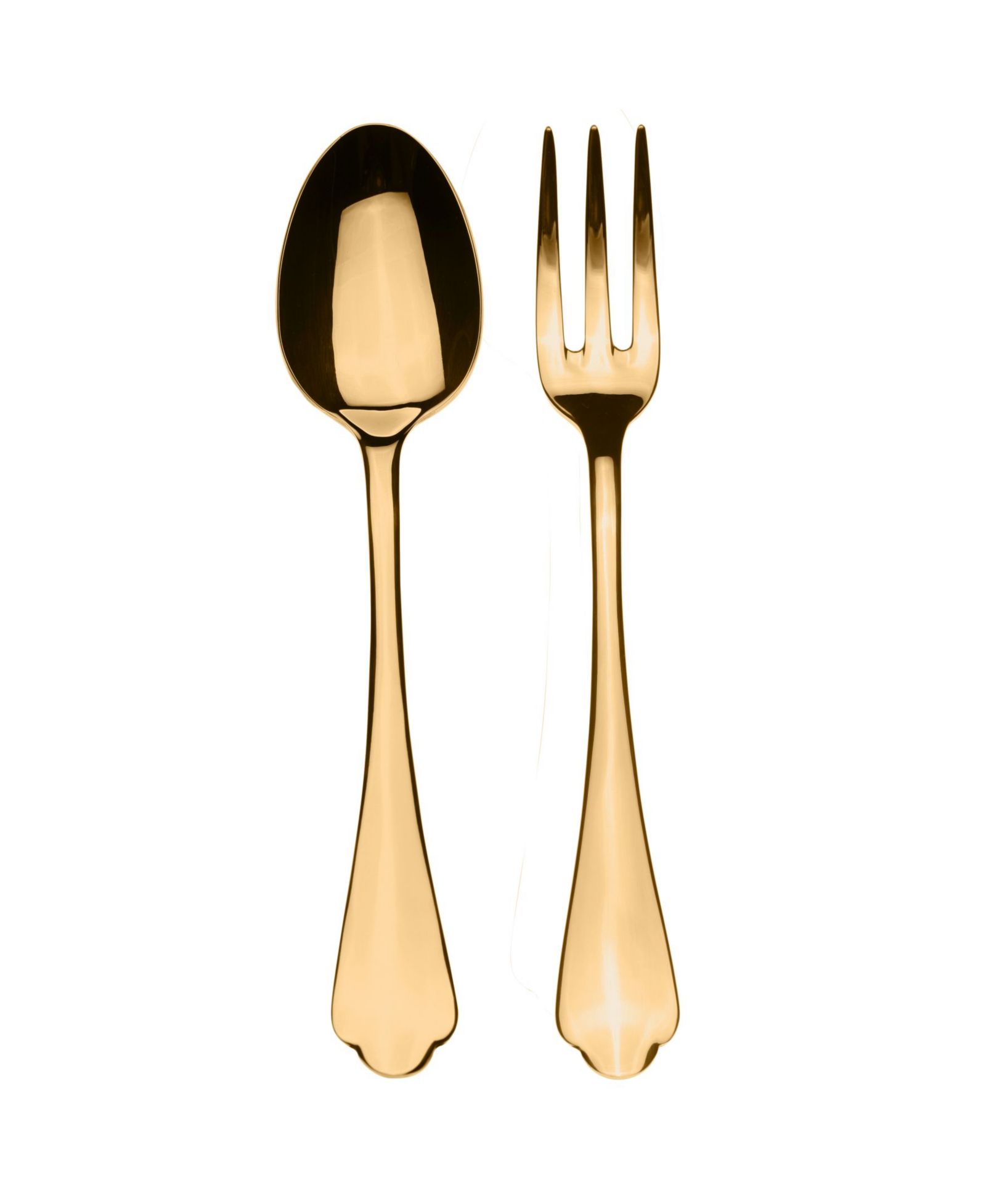 Набор для сервировки Dolce Vita Mirror Oro, 2 предмета