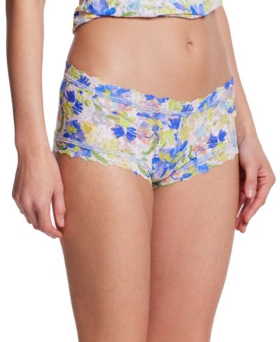Женские трусики Hanky Panky Women's Printed Signature Lace Boyshort