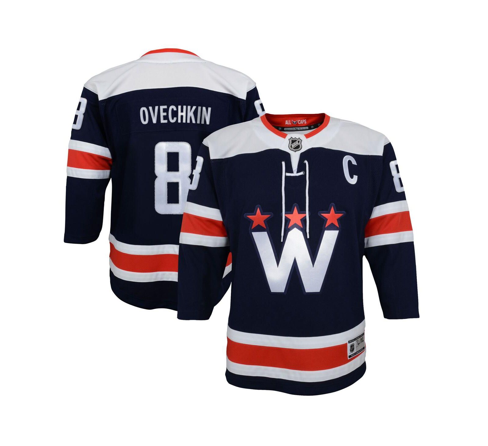 Детская джерси Outerstuff Alexander Ovechkin Washington Capitals 2020/21