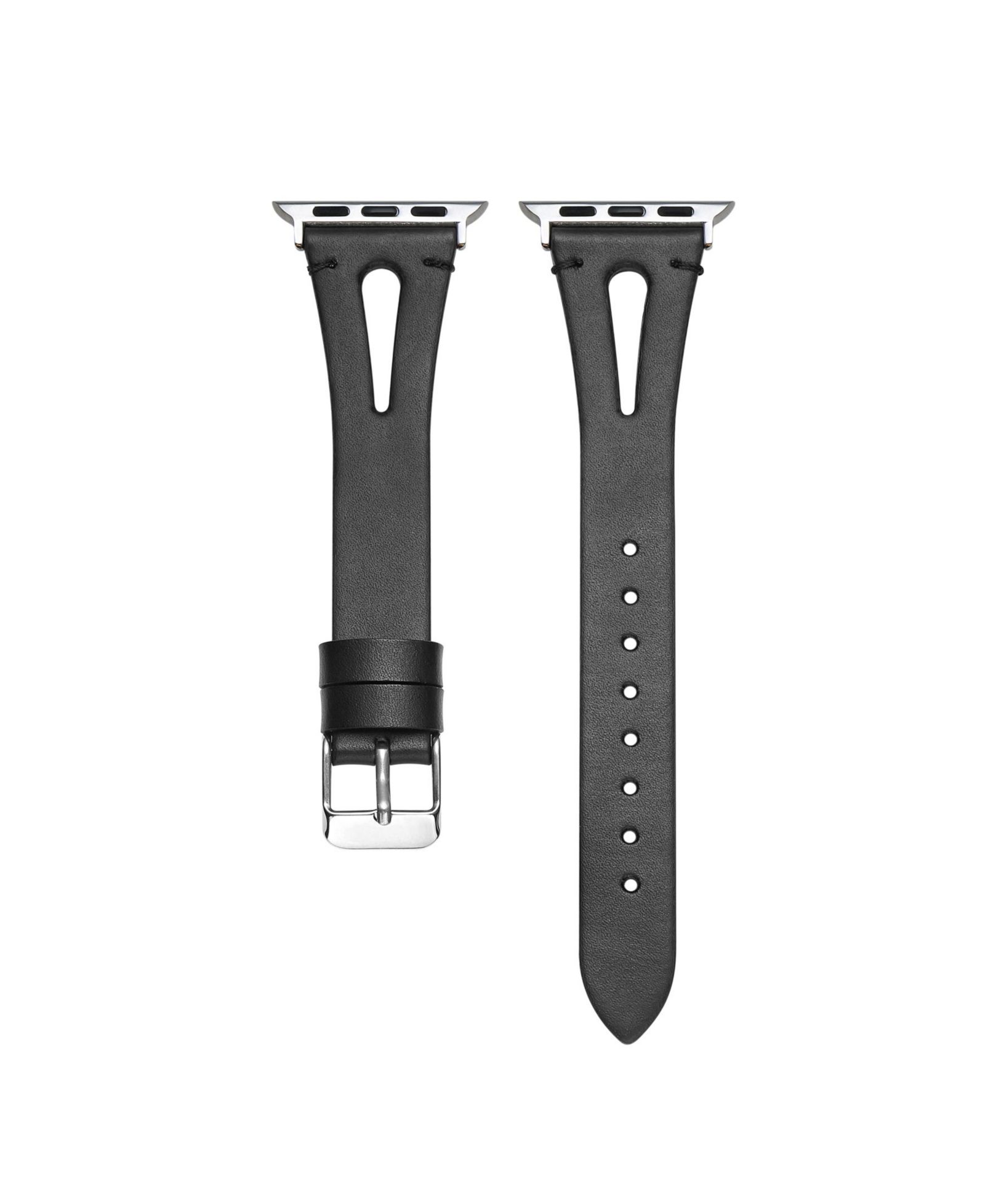 Posh Tech Кожаный ремешок для Apple Watch 44,45,46,49mm Sage