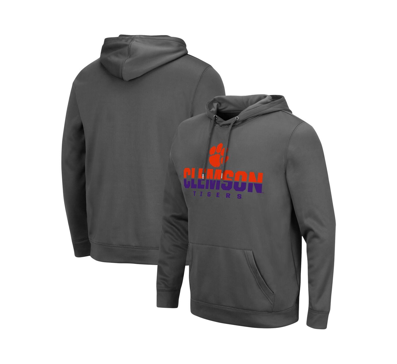 Мужское худи Colosseum Clemson Tigers Lantern Pullover