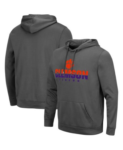 Мужское худи Colosseum Clemson Tigers Lantern Pullover