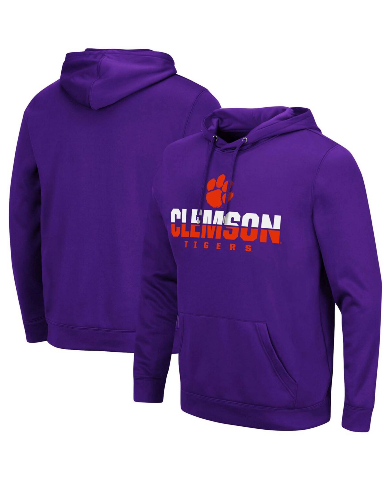Colosseum Men's Clemson Tigers Lantern Pullover Hoodie