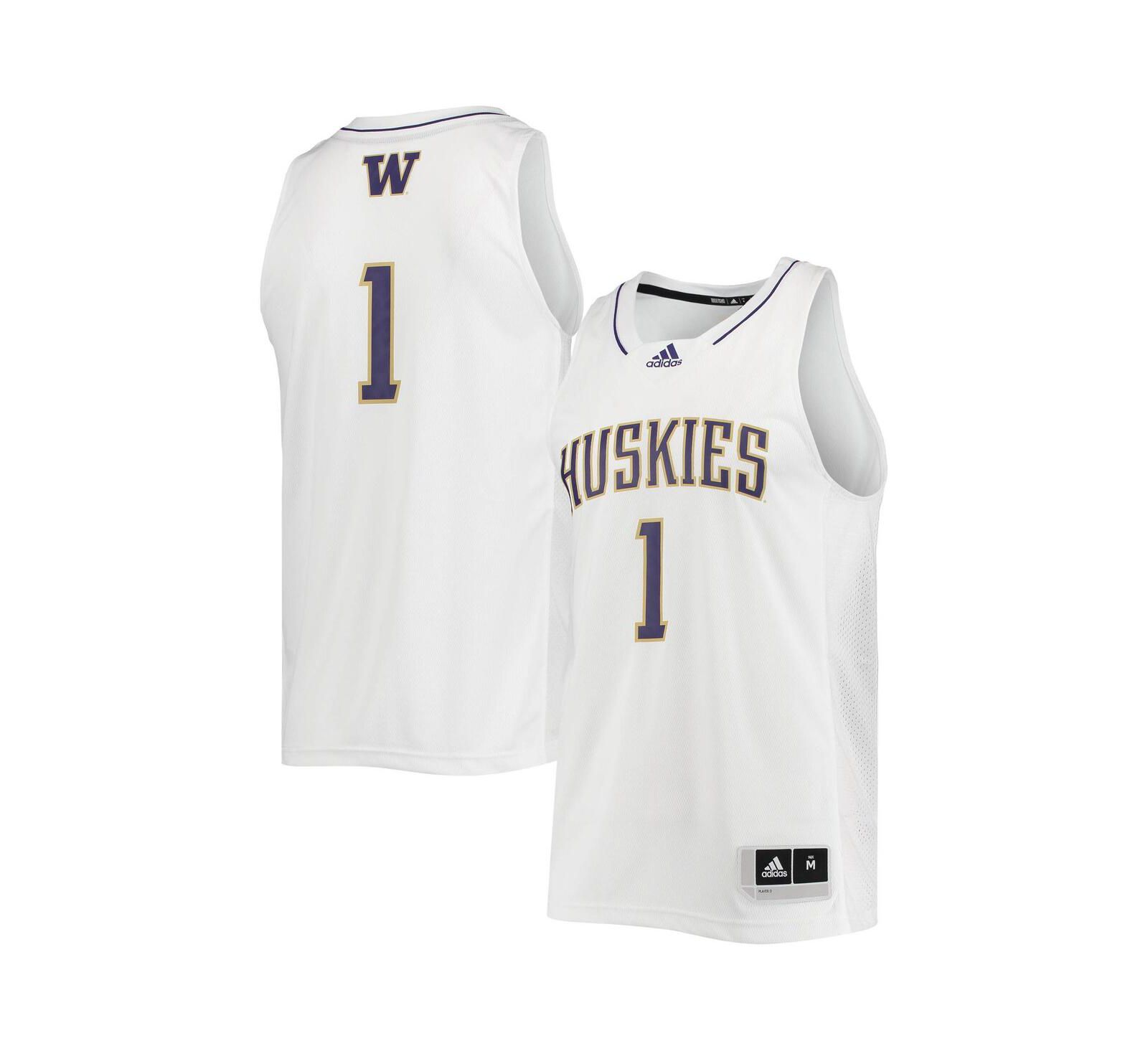 Мужская баскетбольная джерси Adidas Washington Huskies Swingman