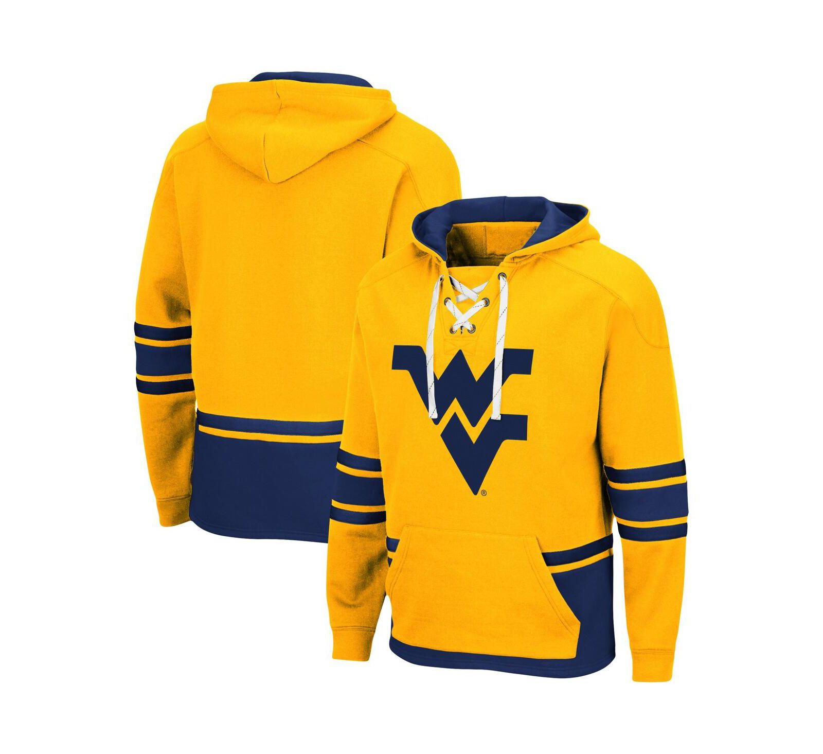 Мужское худи с завязками West Virginia Mountaineers