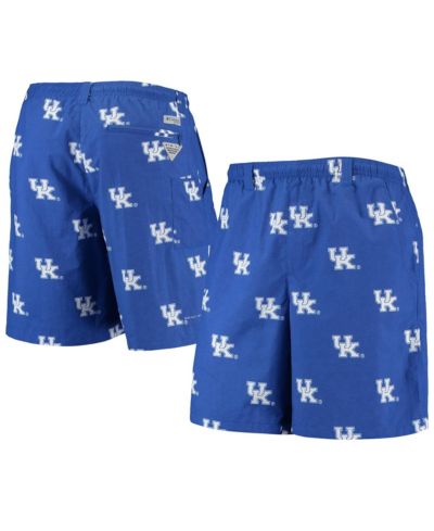 Columbia Мужские гибридные шорты Royal Kentucky Wildcats Backcast II 8"